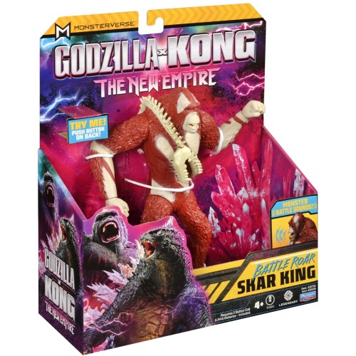 Giochi Preziosi Godzilla X Kong Deluxe Figures 18Cm. Battle Roar Skar King MN305000A 8056379163510