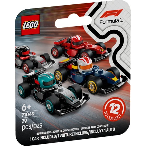 LEGO Formula 1 minifigures συλλεκτικά αυτοκίνητα f1® 71049 5702017816623
