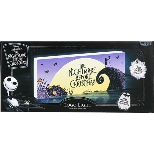 Paladone: the nightmare before christmas - logo light (pp12276nbc) 093716 5056577721232
