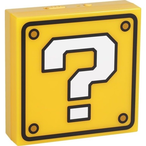 Paladone Super Mario - Question Block Night Light (Pp11595nn) 093717 5056577713442