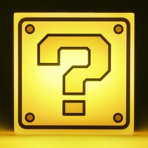 Paladone Super Mario - Question Block Night Light (Pp11595nn) 093717 5056577713442