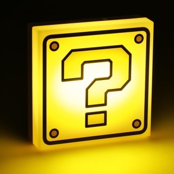 Paladone Super Mario - Question Block Night Light (Pp11595nn) 093717 5056577713442