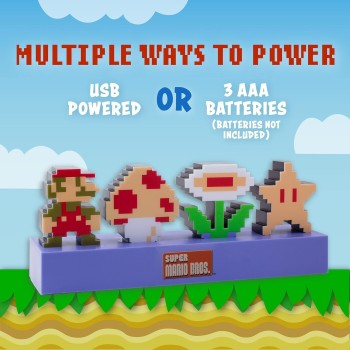 Paladone Super Mario - Bros Icons Light (Pp9407nn) 079576 5055964783631
