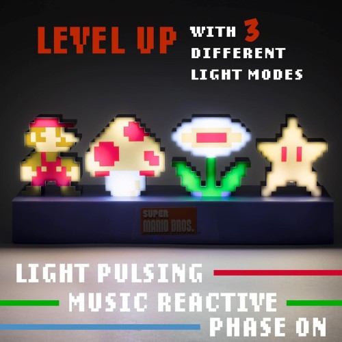 Paladone Super Mario - Bros Icons Light (Pp9407nn) 079576 5055964783631