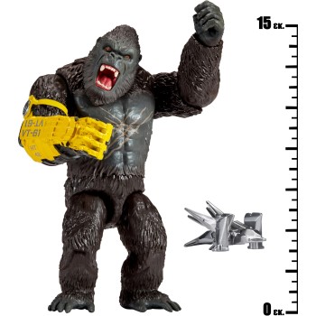 Giochi Preziosi Godzilla X Kong Βασικες Φιγούρες 15Ek. Νεα Σχέδια Kong Με Γάντι Θηρίου MN303800A 8056379163473