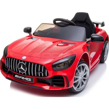 Skorpion Wheels Ηλεκτροκίνητο Αυτοκίνητο Mercedes Benz GTR Original License 12V - Κόκκινο 5246005K 5201671007458