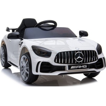 Skorpion Wheels Ηλεκτροκίνητο Αυτοκίνητο Mercedes Benz GTR Original License 12V - Λευκό 5246005A 5201671007441