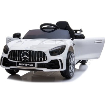Skorpion Wheels Ηλεκτροκίνητο Αυτοκίνητο Mercedes Benz GTR Original License 12V - Λευκό 5246005A 5201671007441