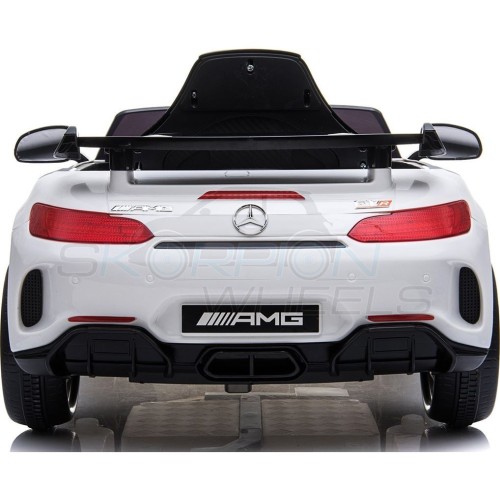 Skorpion Wheels Ηλεκτροκίνητο Αυτοκίνητο Mercedes Benz GTR Original License 12V - Λευκό 5246005A 5201671007441
