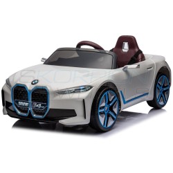 Skorpion Wheels Electric Car BMW I4 Original License 12V - White 5246004A 5201670999990