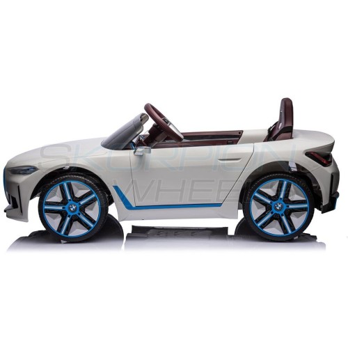 Skorpion Wheels Ηλεκτροκίνητο Αυτοκίνητο BMW I4 Original License 12V - Λευκό 5246004A 5201670999990