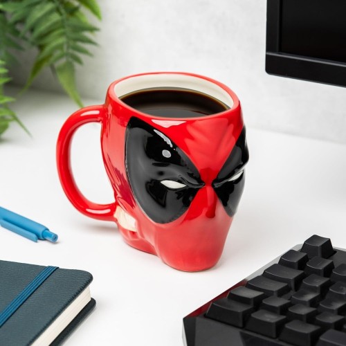 Paladone Marvel Avengers Marvel Deadpool - Shaped Mug (550Ml) (Pp6485dplv3) 057423 5055964741105