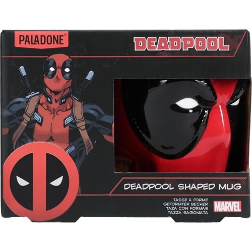 Paladone Marvel Avengers Marvel Deadpool - Shaped Mug (550Ml) (Pp6485dplv3) 057423 5055964741105