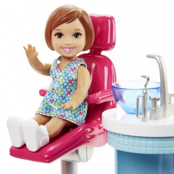Mattel Barbie Οδοντίατρος Σετ Παιχνιδιού DHB63 / DHB64 887961206722