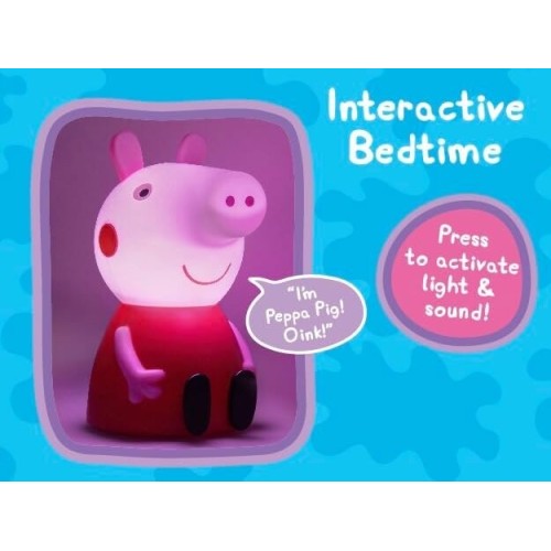 Paladone Peppa Pig - Φωτιστικό Με Ήχο (Pp13353pp) 098018 5056577736441