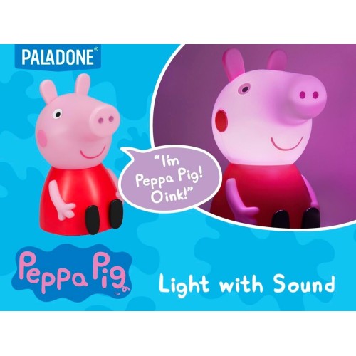 Paladone Peppa Pig - Light With Sound (Pp13353pp) 098018 5056577736441