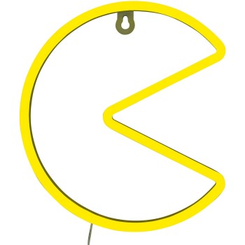Paladone Pac Man - Wall Mountable Led Neon Light (Pp12624pmvn) 100000 5056577726589
