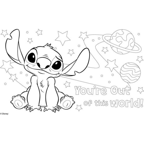 Diakakis imports Disney Stitch Μπλοκ Ζωγραφικής Lilo And Stitch 23X33 40Φυλ Αυτοκ-Στενσιλ- 2Σελ ΧΡ 2Σχ. 2 000564983 520569874786