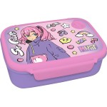 Diakakis imports Food Set Must Team so Cute 800ml-pagouri Stainless Steel 500ml 000586856 5205698760228