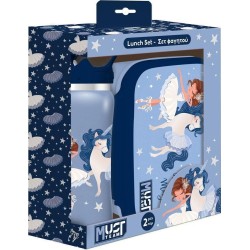 Diakakis imports Food Set Must Team Believe in Magic 800ml-pagouri Stainless Steel 500ml 000586855 5205698760204