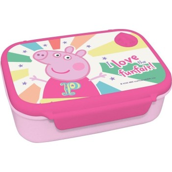Diakakis imports Σετ Φαγητού Peppa Pig Φαγητοδοχείο 800ml-παγούρι Αλουμινίου 500ml 000482830 5205698741333