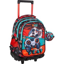 Diakakis imports School Bag of Elementary Must Team Lets Play 3 Presses 000586185 5205698730030