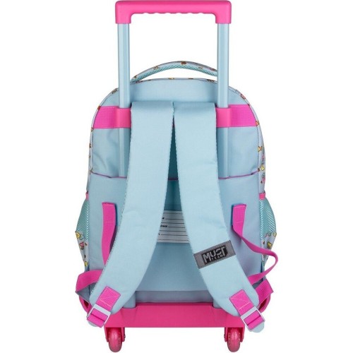 Diakakis imports Elementary School Trolley Bag My Melody Must Team 3 Pockets 000490185 5205698754159