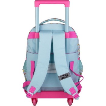 Diakakis imports Elementary School Trolley Bag My Melody Must Team 3 Pockets 000490185 5205698754159