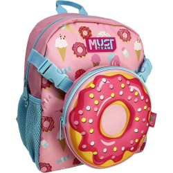 Diakakis imports Voded Team Donut 1 -back School Back 1 Press With a Removable Waist and Shoulder bag 000586345 5205698733277