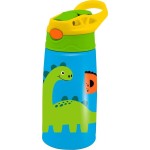 Diakakis imports Wagger Thermos Stainless Must Team Children 400 ml With Straw 4 Designs 000586453 5205698735783