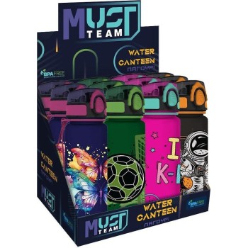 Diakakis imports Παγούρι Pctg Must Team 650 Ml Με Δοσομετρητή - 1 Τμχ 000586434 5205698735219
