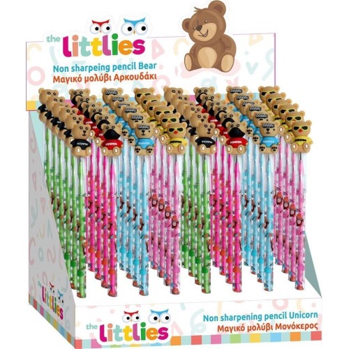Diakakis imports Μαγικο Μολυβι Αρκουδαki Διαφ Χρωμ THE Littlies - 1 Τμχ 000647078 5205698743405