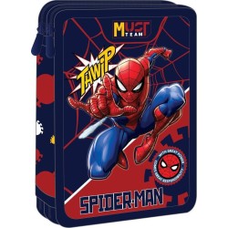 Diakakis imports School Casket Double Full of Spider-man Thwip Must Team 000508559 5205698750335