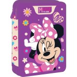 Diakakis imports Σχολική Κασετίνα Διπλή Γεμάτη Disney Minnie Mouse Love Must Team 000565018 5205698750236