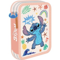 Diakakis imports School Casket Double Full Disney Stitch 000564934 5205698741784