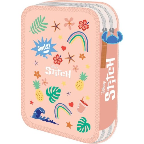 Diakakis imports School Casket Double Full Disney Stitch 000564934 5205698741784