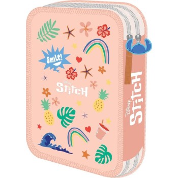 Diakakis imports School Casket Double Full Disney Stitch 000564934 5205698741784