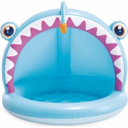 INTEX Angler Fish Inflatable Childrens Swimming Pool 127X102x86cm Ed, Multicolo 58419NP 6941057428666