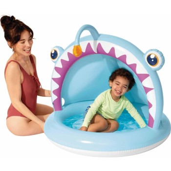 INTEX Angler Fish Inflatable Childrens Swimming Pool 127X102x86cm Ed, Multicolo 58419NP 6941057428666