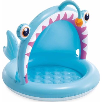 INTEX Φουσκωτή Παιδική Πισίνα Ψάρι - Angler Fish Baby Pool 58419NP 6941057428666