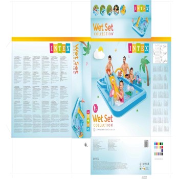 intex - water play center -  adventures 57161NP 6941057413075