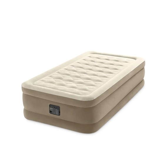 Intex Mattress Twin Ultra Plush Airbed Fiber-tech Bip 99x191x46cm 64426ND-NP 6941057418322