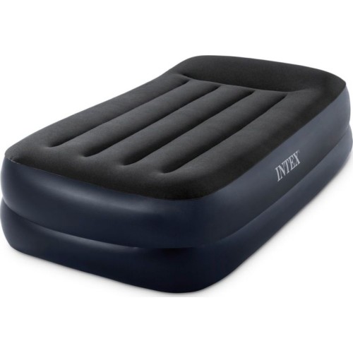 INTEX Mattress Twin Pillow Rest Raized Airbed Fiber-Tech Bip 99X191x42cm 64122ND-NP 6941057417615