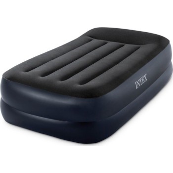 INTEX Στρώμα Twin Pillow Rest Raised Airbed Fiber-Tech Bip 99X191x42cm 64122ND-NP 6941057417615