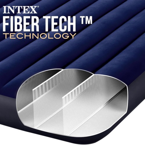 INTEX air bed, 64759, colorful, 203 x 152 x 25 cm 64759 6941057412467