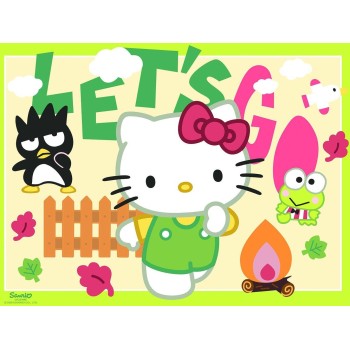 Ravensburger 4x100 pcs Puzzles Hello Kitty 12004159 4005555041597