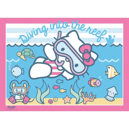 Ravensburger 4x100 pcs Puzzles Hello Kitty 12004159 4005555041597