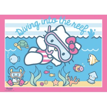 Ravensburger 4x100 pcs Puzzles Hello Kitty 12004159 4005555041597