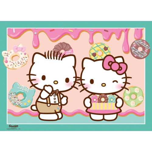 Ravensburger Παζλ 4x100 Τεμ. Hello Kitty 12004159 4005555041597