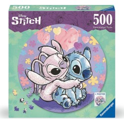 Ravensburger Disney Stitch Παζλ 500 Τεμ. Stitch and Angel 17581 4005556175819